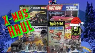 Rare Model Kits & DiecastLate Christmas Haul 2024 Tom Daniel & More!