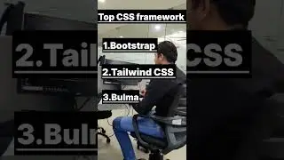 Top CSS frameworks ||  #css #software #html