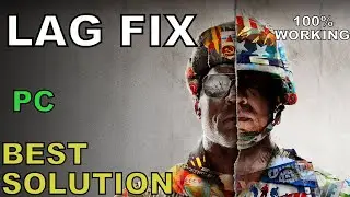 Call of Duty Black Ops Cold War Lag Fix | How to Fix Lag And Stutter For PC - Best Solution