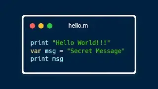 How I created my own Programming Language