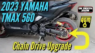2023 YAMAHA TMAX 560 Setup Upgrade Chain Drive (ENGLISH)