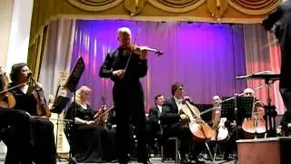 Rostov symphony orchestra.Сond.Y.Tkachenko,sol.A.Bruni.Sibelius.Concert.  30.04.11