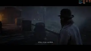 Train robbery in Red Dead Redemption 2