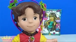 Heidi Maşa ve Niloya oyuncak bebek ile Monster 👽 High Dergsi açtık ve takıp takıştırdık HanimisH TV