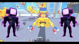Shadow TV Man - Toilet Tower Defense #toilettowerdefense #roblox #skibiditoilet