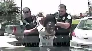 POLICE ABOUT TO SHOOT BLACK GUY WHEN WHITE MAN SAVES HIS LIFE!!!!