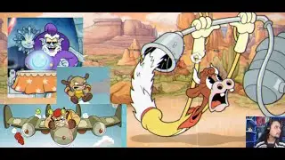 Cuphead: Parte 10; Genovevo de Gelante, Los Perritos Pilotos y Esther Espuelas.