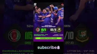 Afghanistan vs Bangladesh #cricket #semifinal