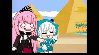 Temple of UwUbis [Hololive Gacha Club] Gawr Gura and Mori Calliope!