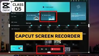 Capcut Screen Recorder | Free Screen Recorder For PC 2025 | Capcut Tutorial For Beginners