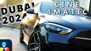 The New Mercedes C class [Dubai 2024] #cinematic #dubai #mercedes #videoediting #davinciresolve