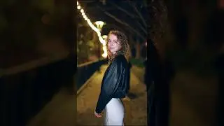Hannah, on a night out in Melbourne. 