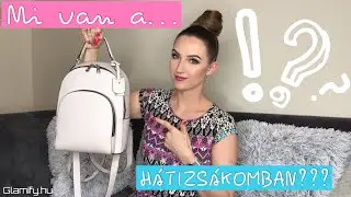 Mi van a Michael Kors tás..ja nem, a 👩‍👧‍👦hátizsákomban 😅