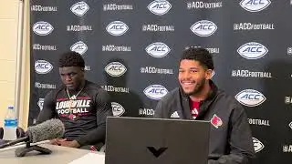 Isaac Brown and Tamarion McDonald Virginia Post-Game 10-12-2024