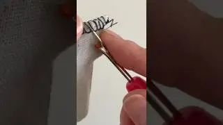 Easy way to remove serger stitches! 