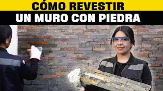 Cómo revestir un muro con piedra I Taller del especialista