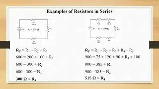 Resistor in Series and Parallel Connections