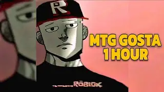 1 HOUR || MTG GOSTA - MXZI || (SLOWED + REVERB) ROBLOX INVINCIBLE EDIT