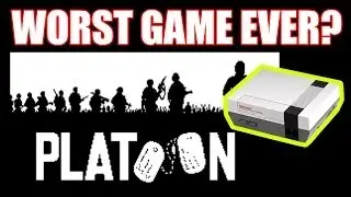 WORST GAME EVER??? Platoon for the NES