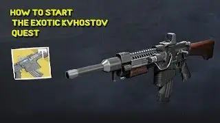 How To Start The Khvostov Quest Guide | Splicer Intel Relay Required!!!!!