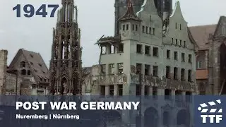 1947 POST WAR GERMANY: Nuremberg | Nürnberg, 2K