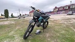 Питбайк Millennium RS140E с электро стартером, фаром и с масленым охлаждением.