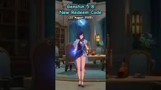 Genshin Impact 5.8 New Redeem Code (22 August 2025)  