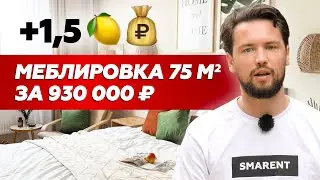 +1 500 000 ₽ к стоимости квартиры /Стоит ли меблировать квартиру под сдачу в аренду / ЖК Скандинавия