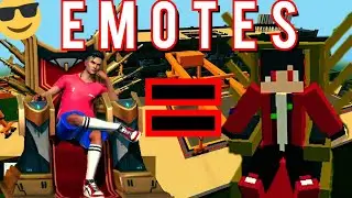 Emotes do Free fire no minecraft Dowload