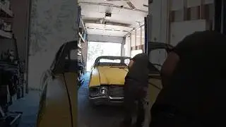 Clip from my latest video pulling the engine from the abandoned Buick skylark #restoration #classic