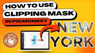 PicMonkey: How to Fill Your Text With Any Image (Clipping Mask)