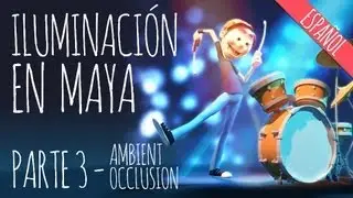 Cómo Iluminar y Renderizar en Maya - Parte 3