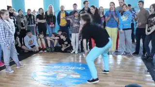 FAMILY BATTLE 2 ! HIP HOP BEG ! VEGA(win) & VLADA THE TWO
