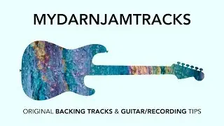 Minor Blues Backing Track Jam in Am