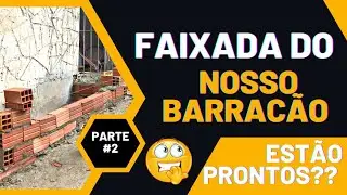 FAIXADA INCRÍVEL DO NOSSO BARRACÃO ❤️🥳