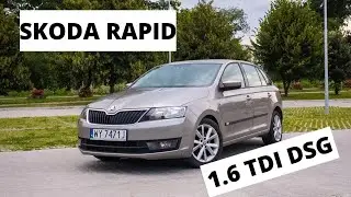 Skoda Rapid 1.6 TDI DSG - Poprawność to jej drugie imię