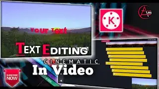 New Text ✨Effect Editing In Video And Video 🎨Color Guarding With Kinemaster...