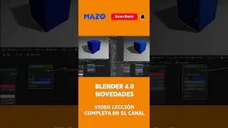 Blender 4.0 cambios en el Shadergraph y opciones de materiales  #shading