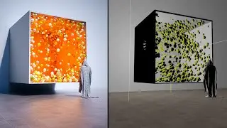 Cinema 4d Mograph Gravity Effector | Octane Render | FREE PROJECT