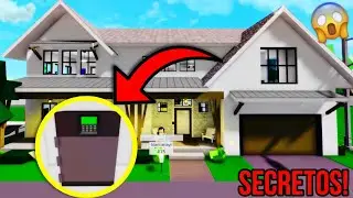 Todos los secretos de la NUEVA CASA de BROOKHAVEN CAJA FUERTE en ROBLOX!😮