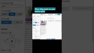 Create blog posts section for Shopify/BigCommerce. Learn more: zenobuilder.com