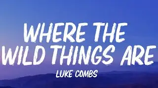 Luke Combs - Where the Wild Things Are (Lyrics)