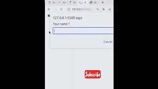prompt method in javascript 