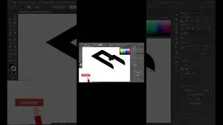 DESIGN A MODERN LOGO WITH GRID LINES #adobeillustrator #shorts #logodesign #graphicdesign #S logo