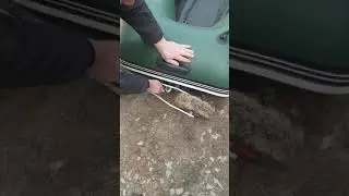 Эксплуатация колеса для лодки, носовая тележка "Контроль+авто"