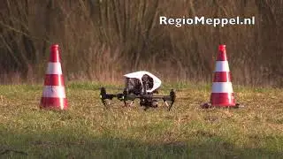 Politie zoekt langs N375 bij Meppel