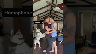 Gay people, existing.