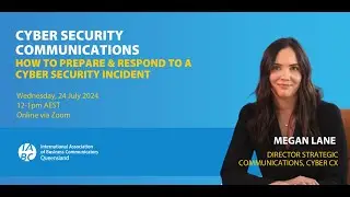 IABC Qld presents Cyber Security Communications