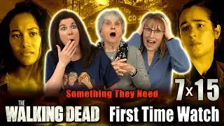 The Walking Dead 7x15 REACTION!! Something They Need