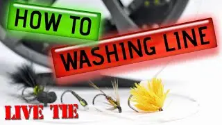 Fly Tying & Fly Fishing How to fish the Washing Line and the flies to use.
